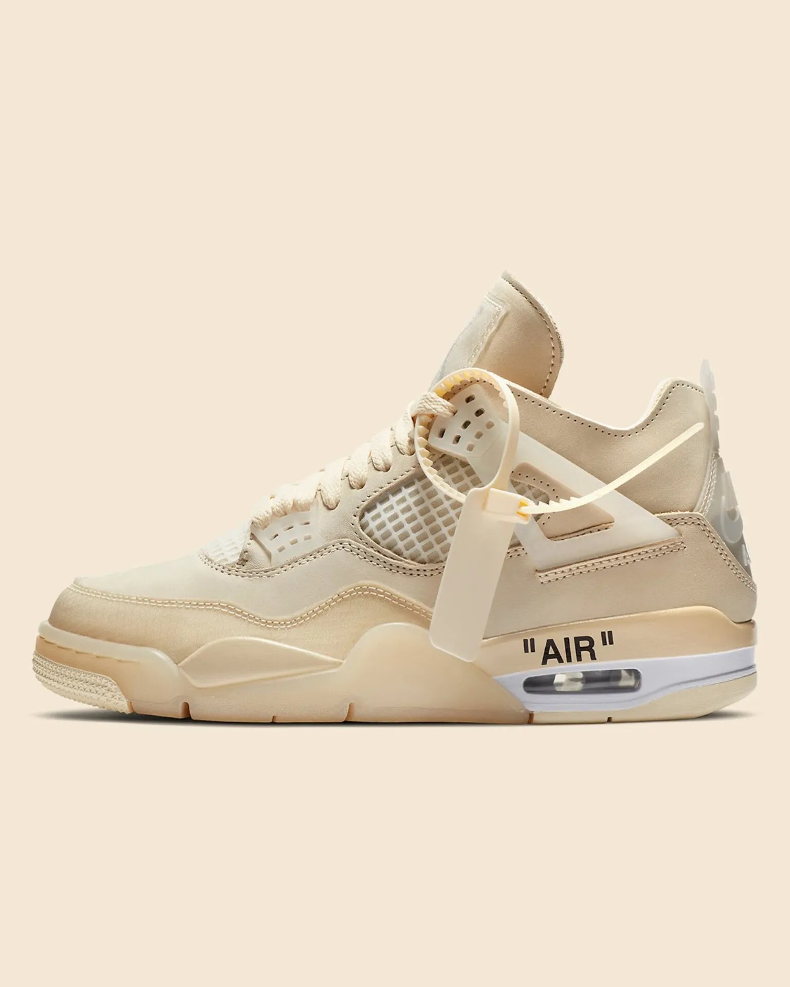 AIR JORDAN RETRO 4 OFF WHITE (SAIL)