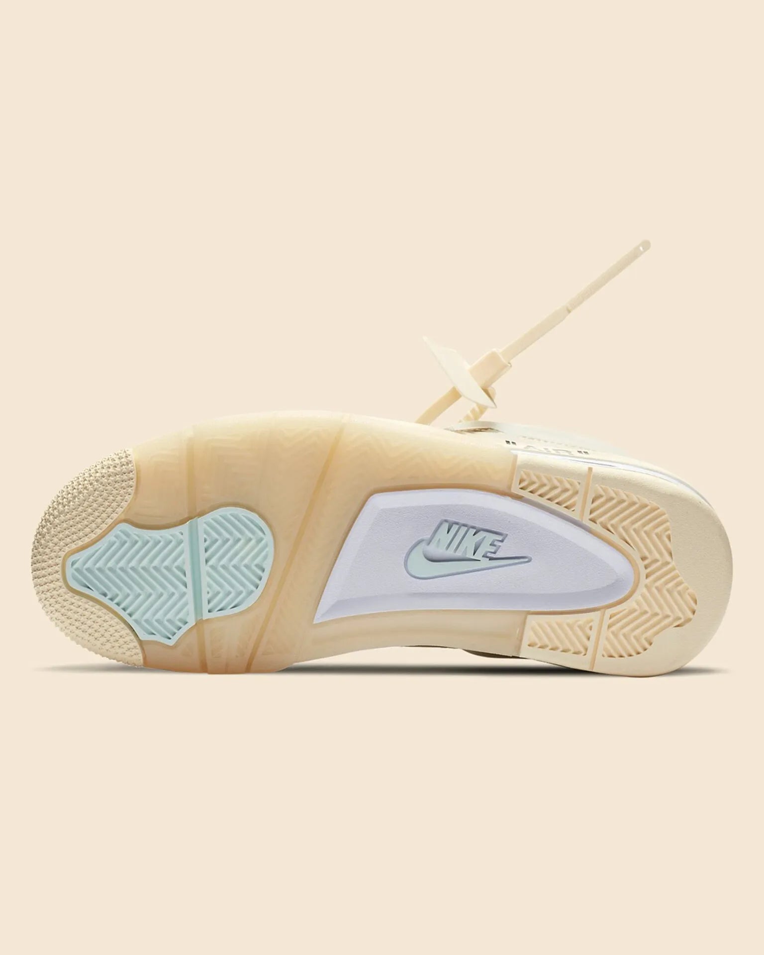 AIR JORDAN RETRO 4 OFF WHITE (SAIL)