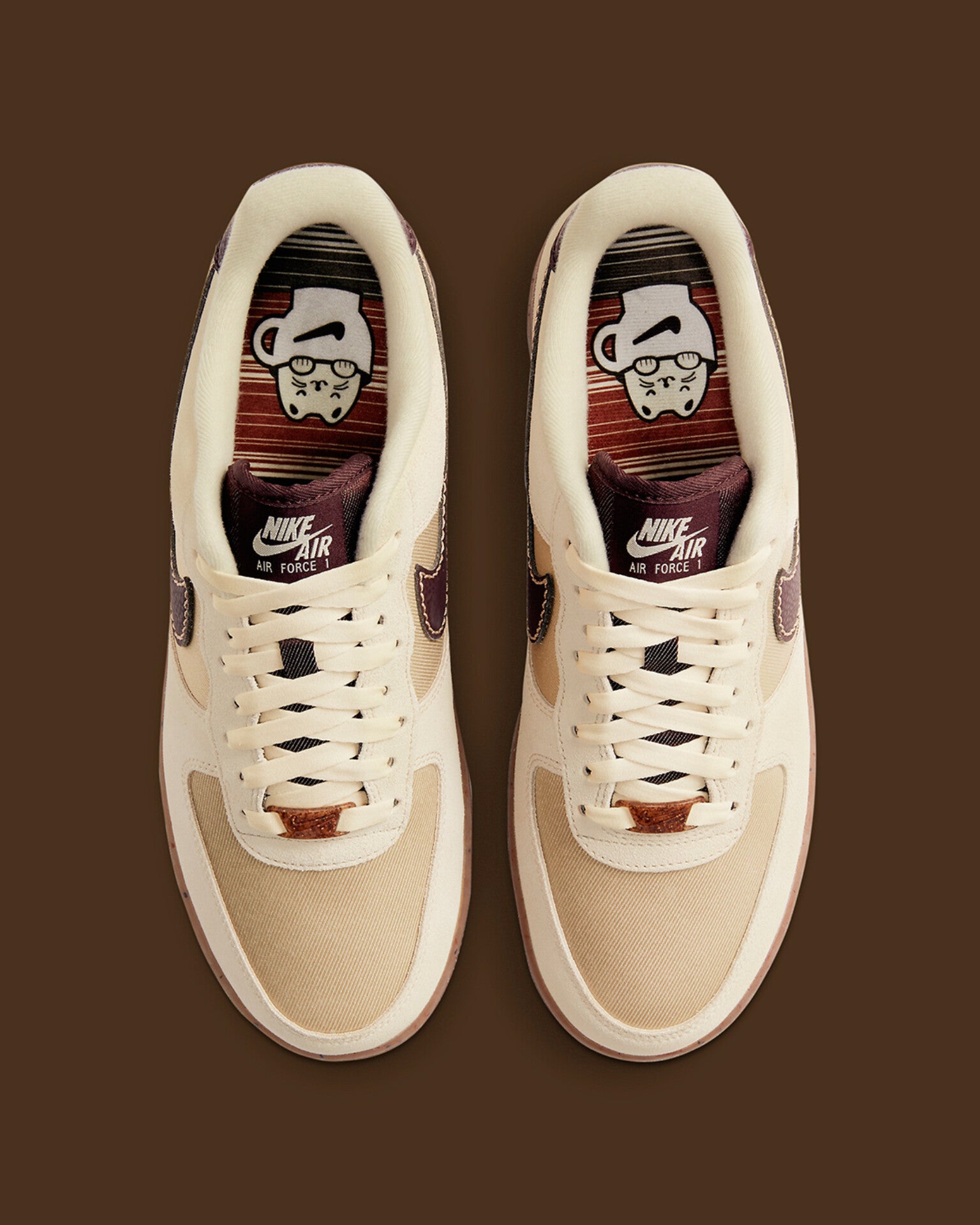 AIR FORCE 1 LOW (COFFEE)